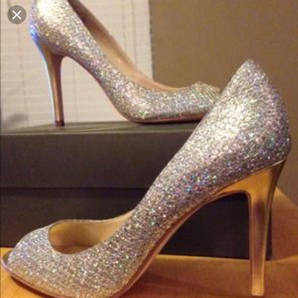 Enzo Angiolini Sparkle Heels